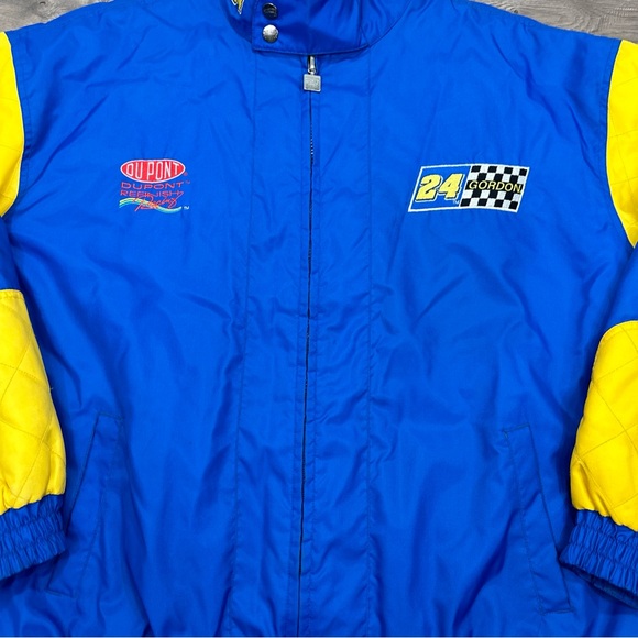 Vintage Y2K Nutmeg Jeff Gordon Nascar Racing Jacket Insulated Full Zip Men’s XXL - Picture 7 of 16